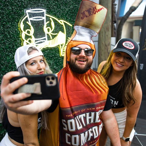Instagram post by southerncomfort Who needs a bathing suit when you have a bottle